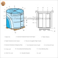 0,23-1,0 mm TSGCC/TDX51D+Z ASTM, BS, DIN, GB, JIS Standard vorlackierte verzinkte Stahlspule